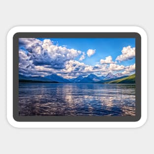 Lake McDonald, Glacier National Park Sticker